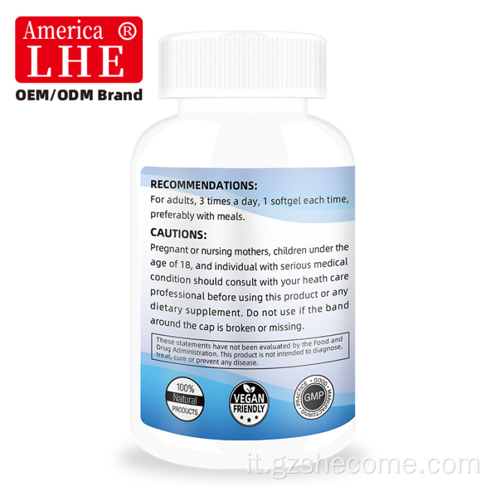 Shecome Soy Lecithin Softgels Supporto alla funzione cerebrale